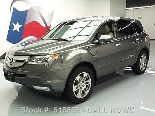 2008 acura mdx sh-awd 7-pass sunroof heated leather 88k texas direct auto