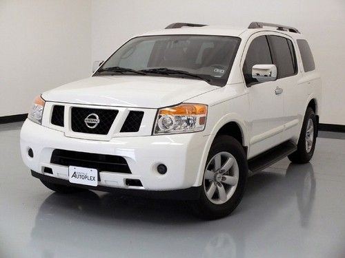 We finance! 12 nissan armada sv third row one owner