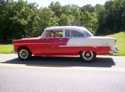 1955 chevy post