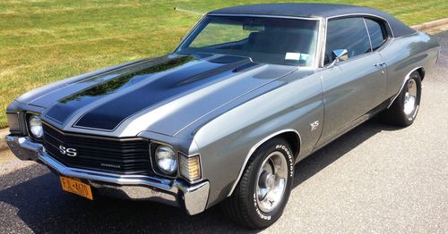 1972 chevrolet chevelle ss 454 7.4l