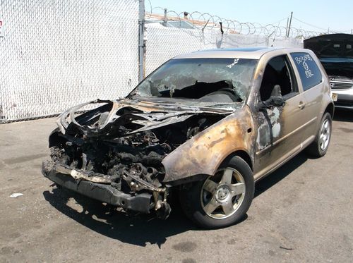 2001 volkswagen golf, no reserve