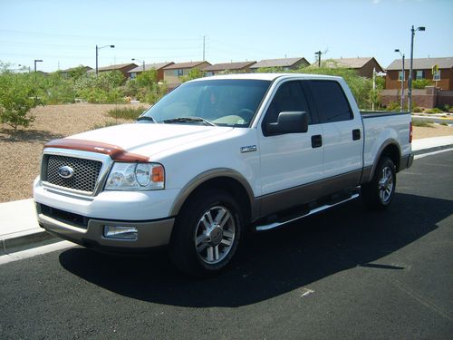 2005 ford f-150 lariat crew cab pickup 4-door 5.4l