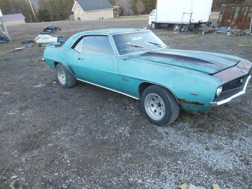 69 chevy camaro  ss x11  project