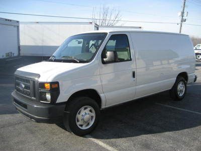 08 e-150 cargo van - 4.6 v8 - bins &amp; racks - fleet maintenance