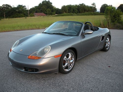 2002 porsche boxster 5-speed convertible roadster