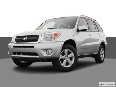 2004 toyota rav4 base sport utility 4-door 2.4l, white,