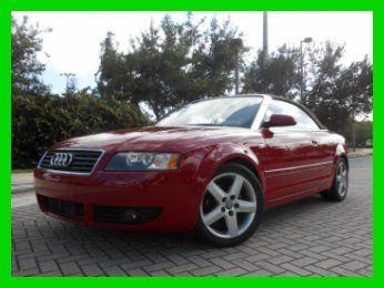 2005 audi a4 1.8t turbo 1.8l convertible, ready for summer fun