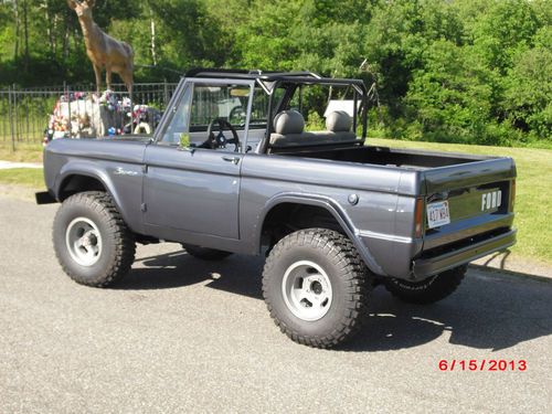 Early ford bronco half cab #9