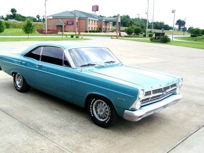 1967 blue ford fairlane