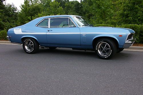 1969 chevrolet nova yenko clone coupe 2-door