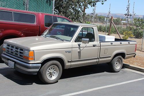 1991 ford ranger s standard cab pickup 2-door 3.0l fuel injection, 5 spd work tr