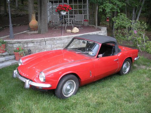 1966 triumph spitfire, mk3. roadster