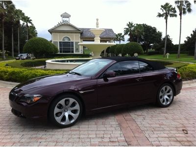 2007 bmw 6 series 650i nav 8 cylinder engine