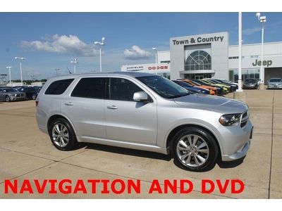 R/t suv 5.7ldvd finance clean rt leather nav dvd sunroof v8 silver black low