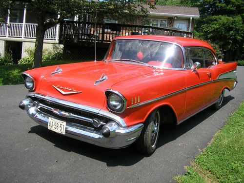 1957 chevy belair 2dr ht
