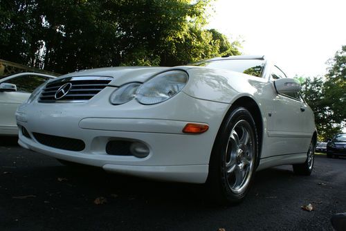 2003 mercedes-benz c230 kompressor coupe 2-door 1.8l