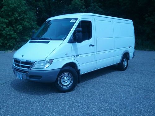 2006 dodge sprinter 2500 wheelchair van cargo van