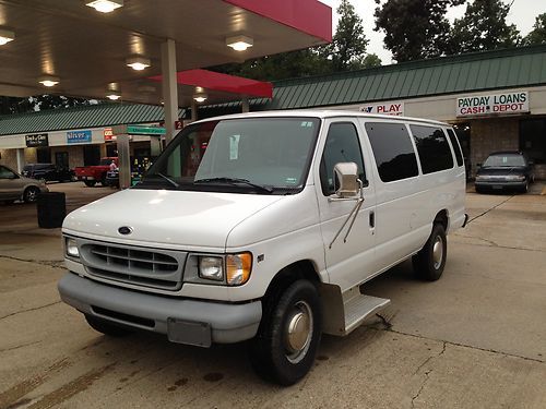 1999 ford e-350 econoline club wagon xlt extended passenger van 2-door 5.4l