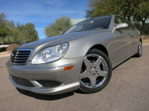 Amg sport pack chrm whls heated/cooled seats loaded serviced like s430 03 04 06