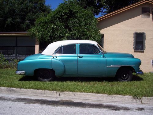 1951 chevy style line deluxe 4 door custom hot rod low rider bomb rat rod donk