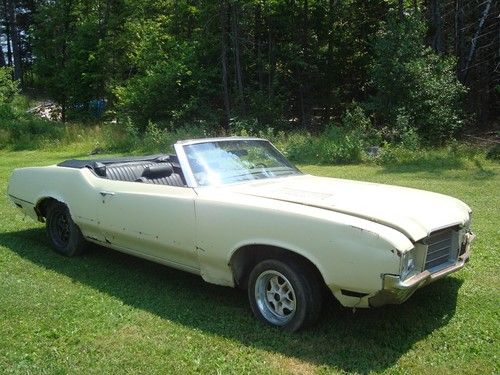 1972 olds cutlass convertible #s matching