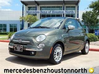 Fiat 500c lounge convertible, auto, leather, sat, bluetooth, clean 1 owner!!!!!