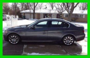 2007 bmw 335i turbo 3l i6 24v manual rwd sedan premium low miles sunroof leather