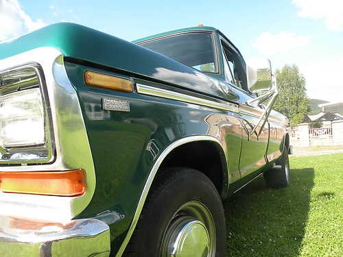 1979 ford truck f350 ranger super camper special standard cab notre dame, eagles