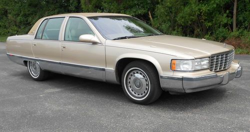 1996 cadillac fleetwood brougham sedan 4-door 5.7l