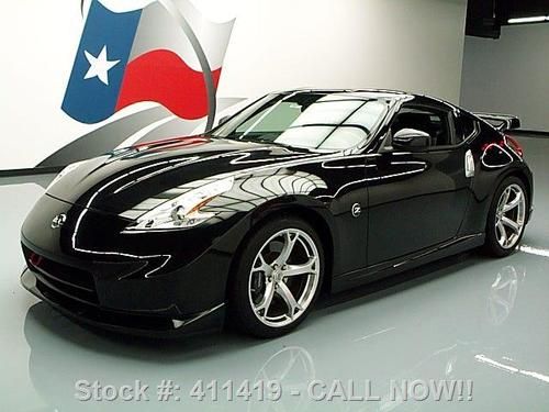 2009 nissan 370z nismo 6-spd ground effects 19's 9k mi! texas direct auto