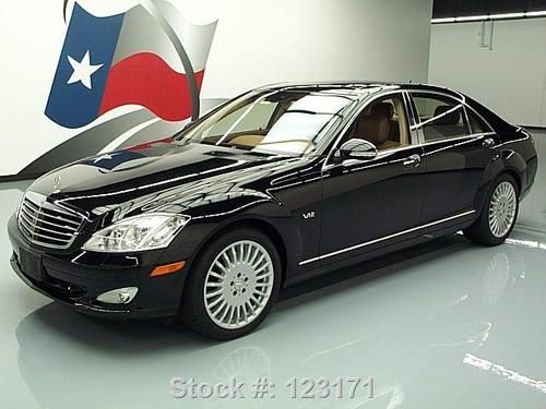 2007 mercedes-benz s600 v12 pano sunroof nav rear cam!! texas direct auto