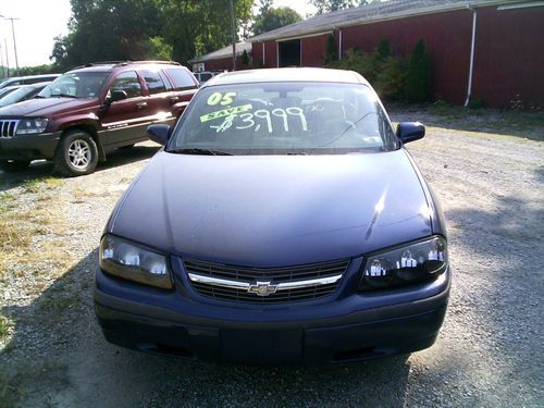 2005 chevrolet impala base sedan 4-door 3.4l