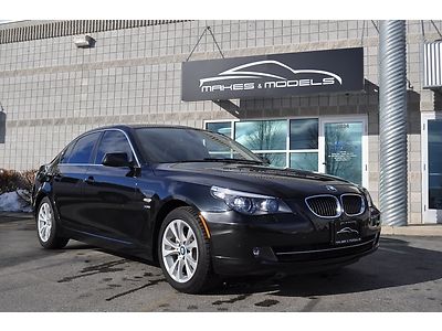 X-drive! awd! twin turbo! black/black! navigation! heated seats!