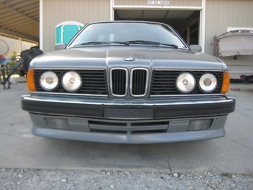 1989 bmw 635 csi l6 very low miles 79k