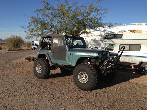 1977 cj7 rock crawler &amp; trailer