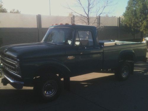 1965 ford f100 4x4 custom cab