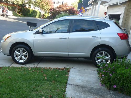 2009 nissan rogue sl sport utility 4-door 2.5l silver awd cvt trans suv