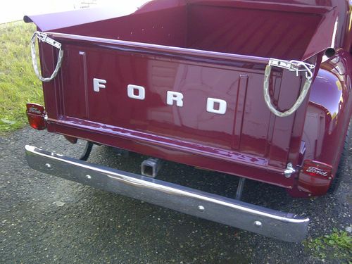 NIce 1956 Ford F100  312 V8 Ckassic Hot Rod Survivor 56  Clean 2 owners 30 years, US $14,500.00, image 8