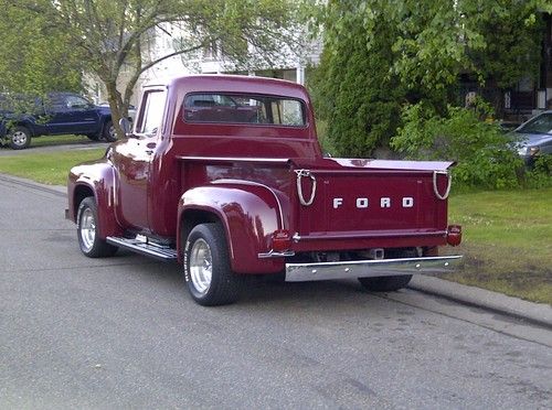 NIce 1956 Ford F100  312 V8 Ckassic Hot Rod Survivor 56  Clean 2 owners 30 years, US $14,500.00, image 13