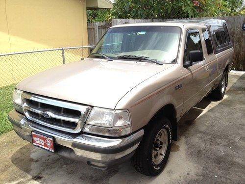 1998 ford ranger xlt extended cab pickup 3.0l v6, runs good, shell, tow package.