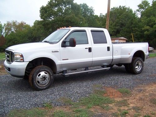 Nice! 06 f350, diesel, dually, 4x4, xlt supercab, fifth wheel and gooseneck ball