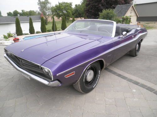 1971 dodge challenger convertible