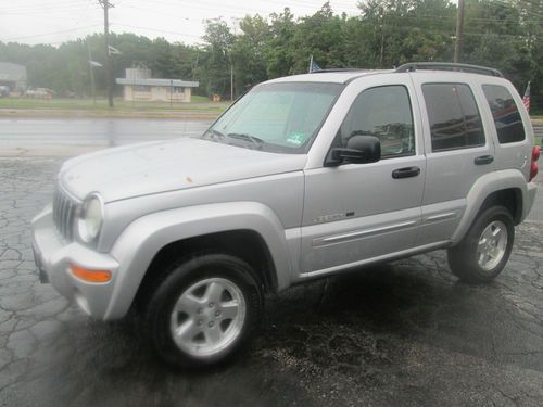 2002 jeep liberty limited 3.7l--sunroof; leather and more