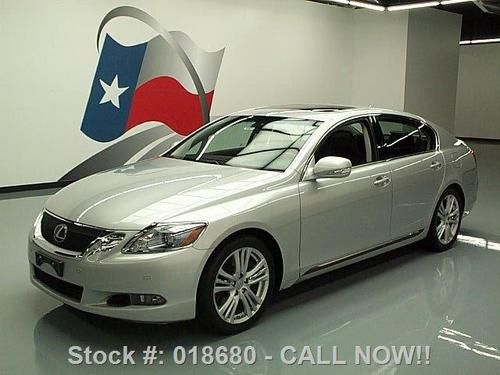 2009 lexus gs450h hybrid sunroof nav rear cam only 47k texas direct auto