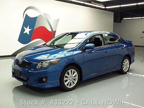 2010 toyota corolla s auto ground effects spoiler 46k texas direct auto