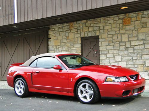 Svt cobra, stock and pristine, 390-hp supercharged terminator, 6 speed 10th ann