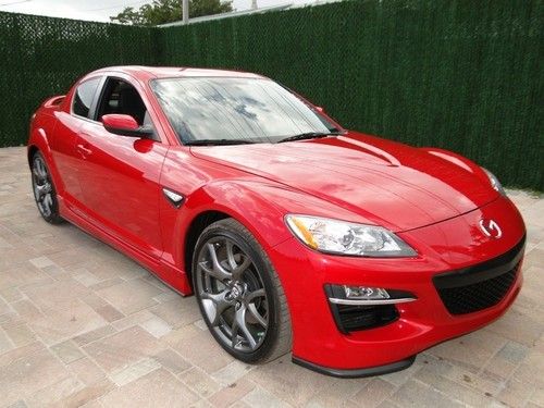 11 rx8 r3 red clean leather recaro seats coupe low miles power pk cruise control