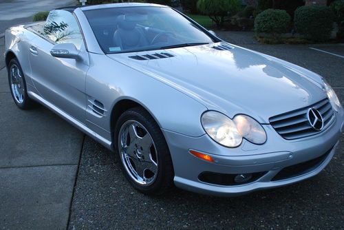 2003 sl 500 sport low mile beauty in silver