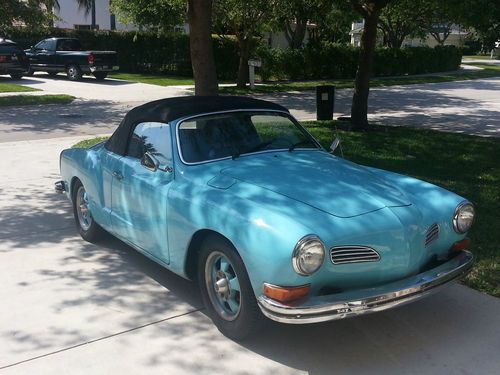 1972 volkswagen karmann ghia base 1.6l