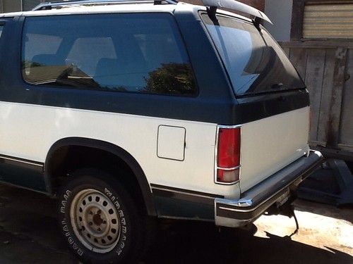 1987 chevy s10 blazer 4x4 mechanics special